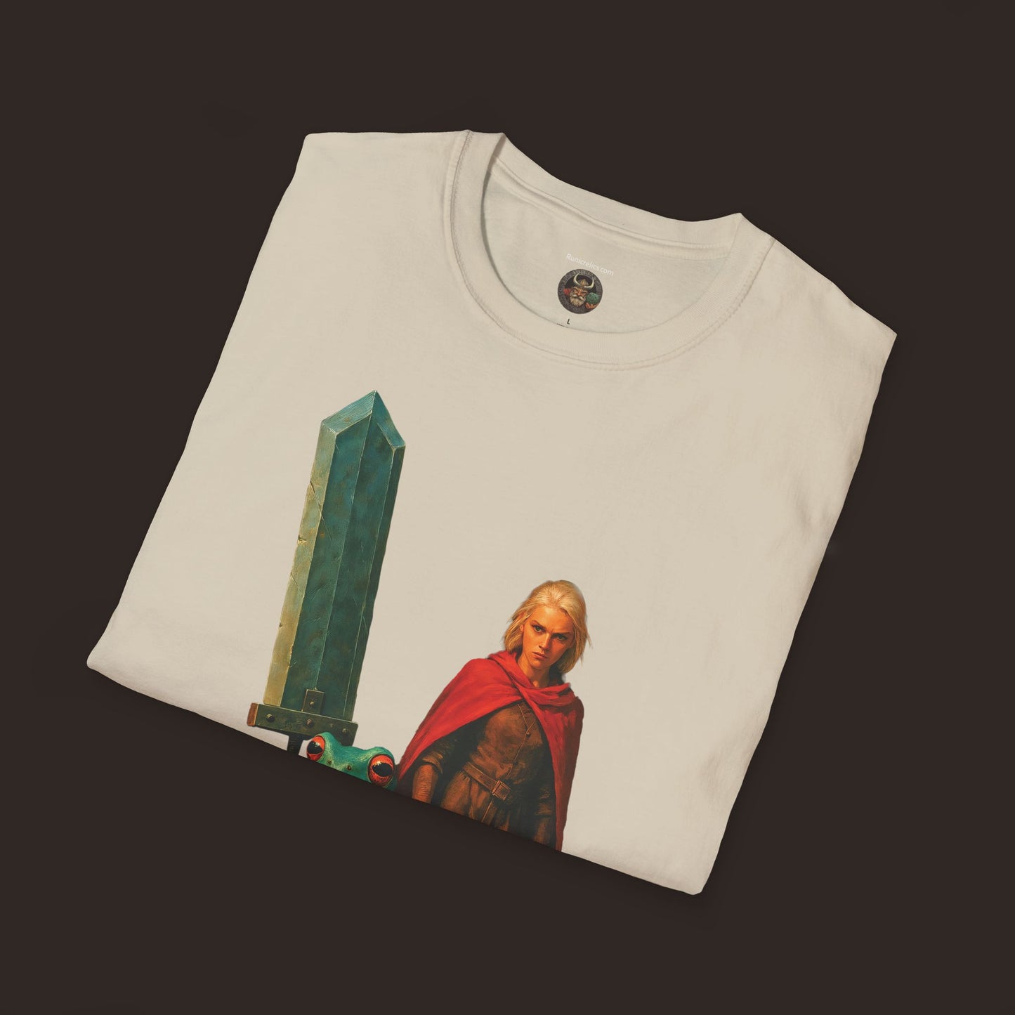 Warrior & Frog Companion Quest Unisex Softstyle T-Shirt