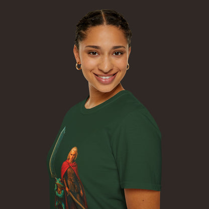 Warrior & Frog Companion Quest Unisex Softstyle T-Shirt